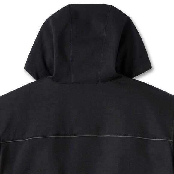 Harley-Davidson Size M Men's Deflector Hooded Riding Fleece Jacket, Black - Picture 8 of 13